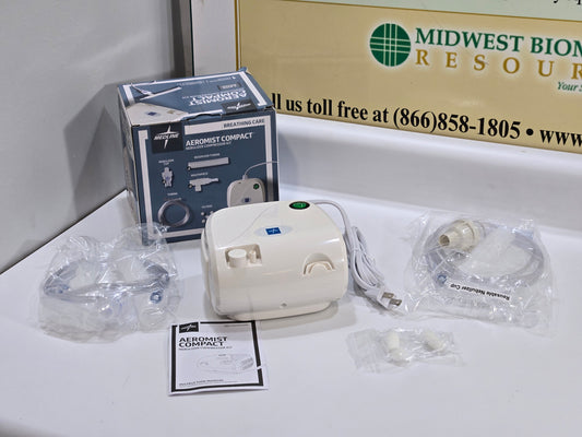 Medline Aeromist Compact Nebulizer Compressor Kit HCS70004RD - New