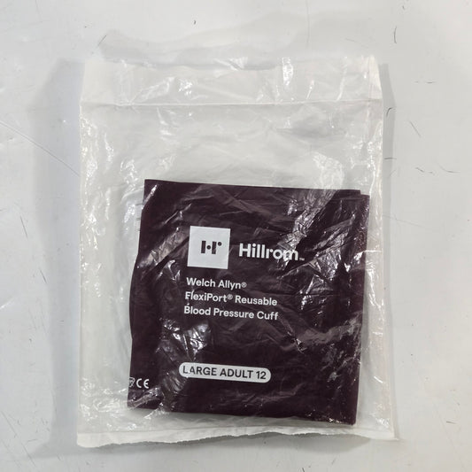 New Welch Allyn Hillrom Blood Pressure Cuff MPN REUSE-12 Front
