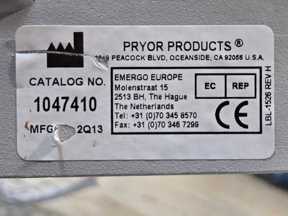 Philips Respironics Roll Stand 
Tag Trilogy 100 200 202 1047410