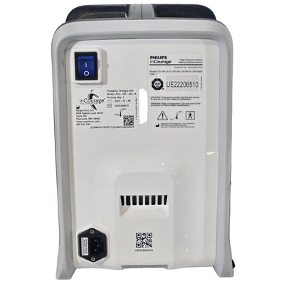 Philips Respirtech InCourage Airway Clearance System ICS-1M-US-A Back
