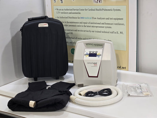 ElectroMed SmartVest SQL HFCWO Therapy Airway Clearance System 638 Hours Adult Medium - Refurbished