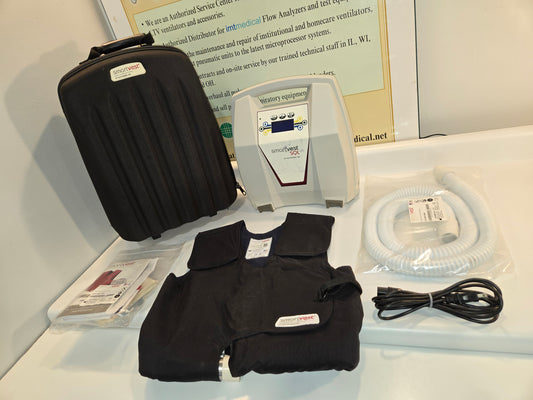ElectroMed SmartVest SQL HFCWO Therapy Airway Clearance System 7.5 Hours Adult Medium - Refurbished