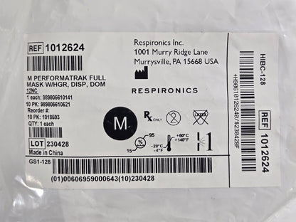 Philips Respironics Performatrak Full Face Mask Disposable - New