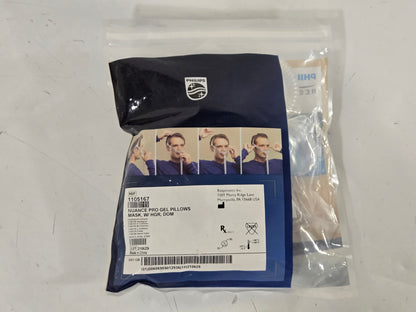 Philips Respironics Nuance Pro Gel Pillows Mask with Headgear 1105167 - New
