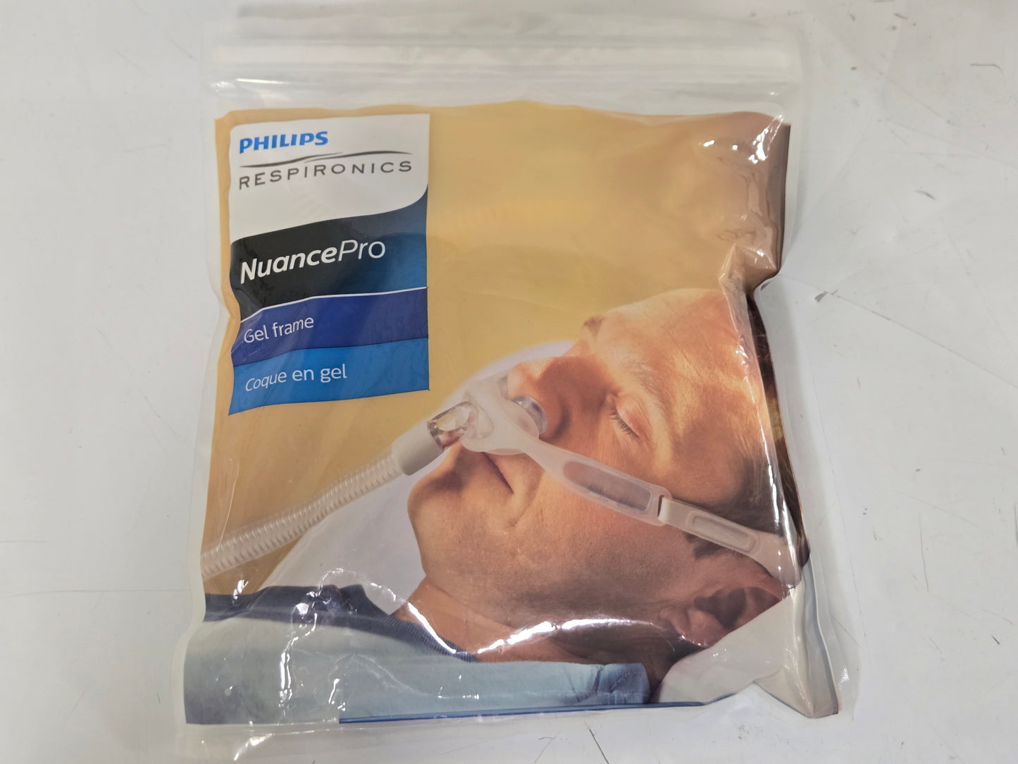 Philips Respironics Nuance Pro Gel Pillows Mask with Headgear 1105167 - New
