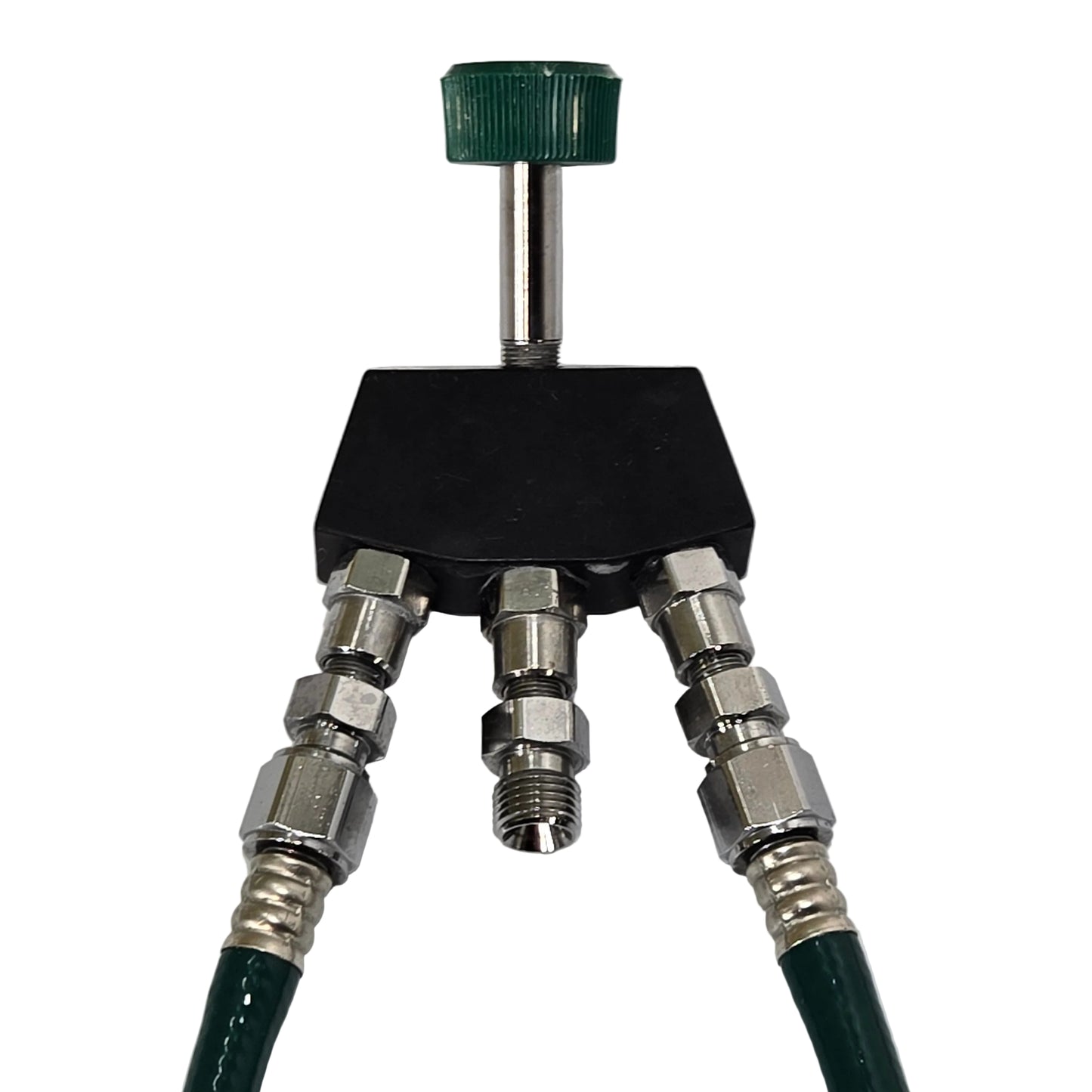 Respironics Oxygen Transport Kit MPN 1057785 Back Chrome Fittings