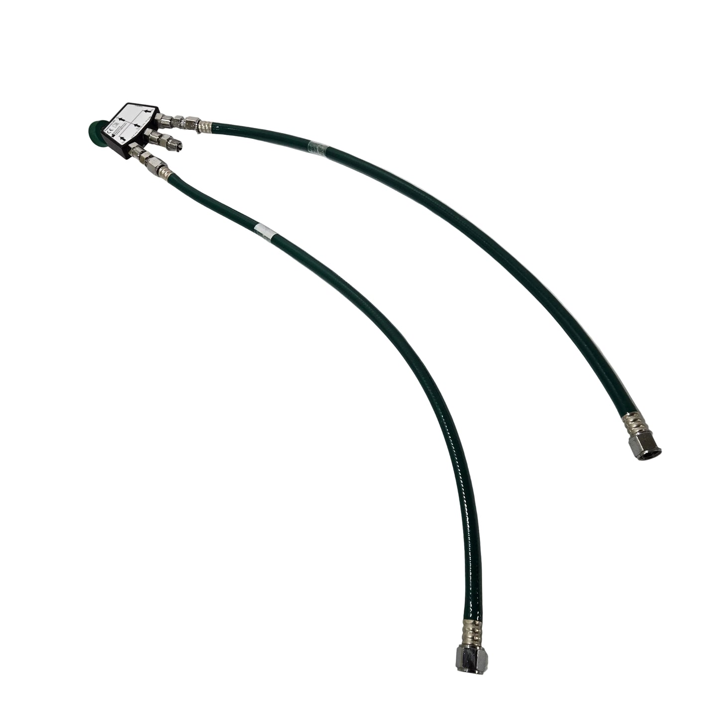 Respironics Oxygen Transport Kit MPN 1057785 Chrome Fittings