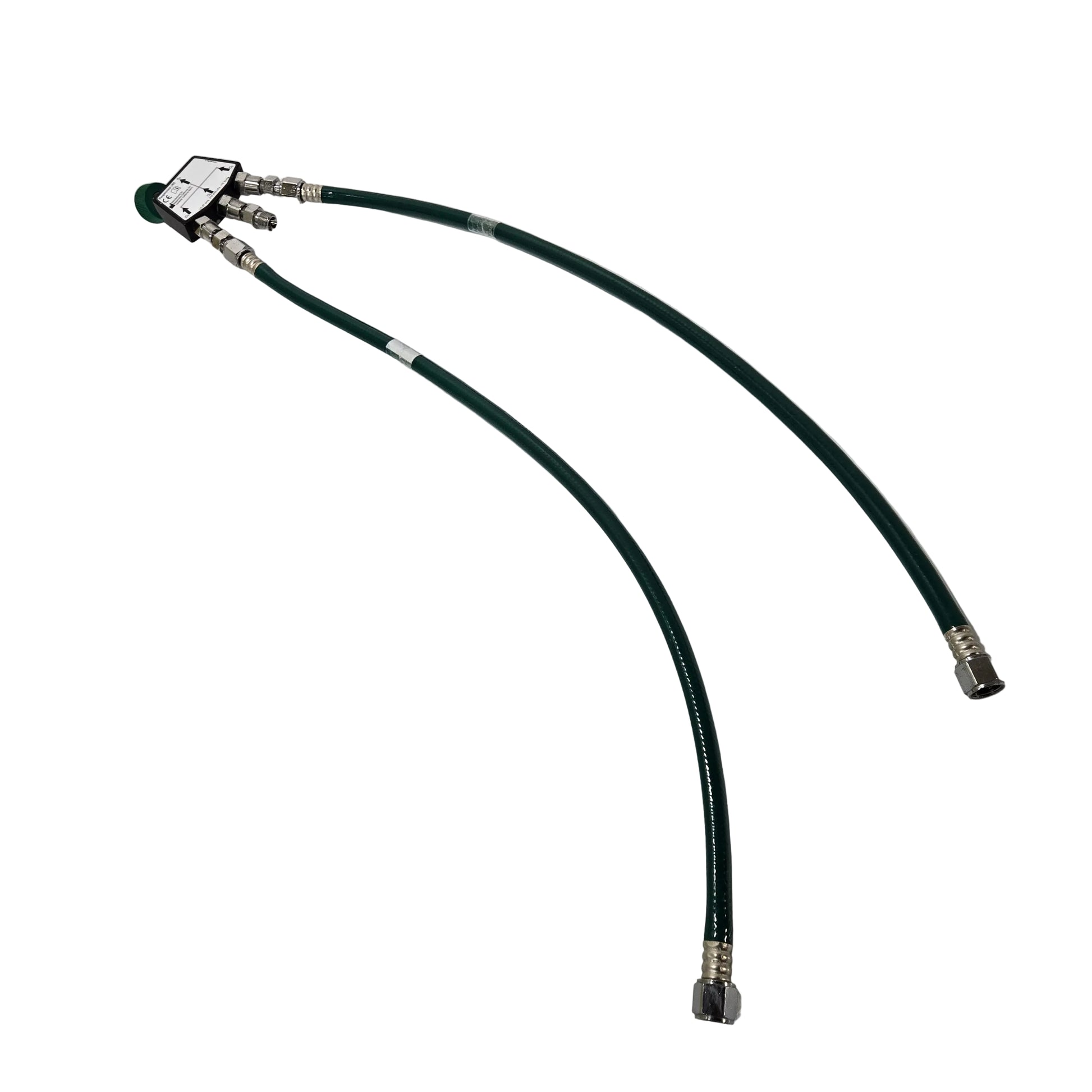 Respironics Oxygen Transport Kit MPN 1057785 Chrome Fittings