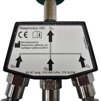 Philips Respironics V60 Oxygen Transport Kit / Manifold 1057785 - USED