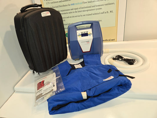 Electromed SmartVest SQL HFCWO Airway Clearance System 8.5 Hours with Adult XL Vest - Refurbished