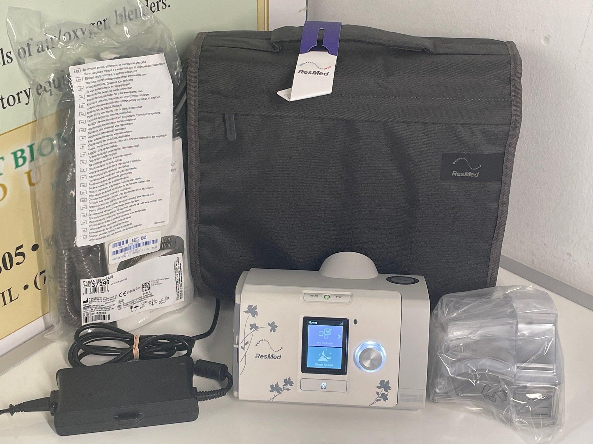 USED ResMed AirSense10 Autoset for Her CPAP Machine with HumidAir Humidifier 37036 - MBR Medicals