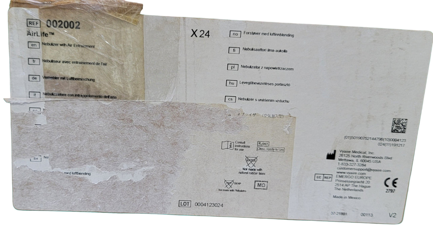 Vyaire Nebulizer 002002 tag