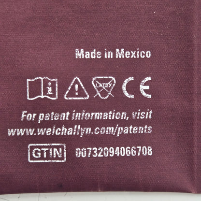 Welch Allyn Blood Pressure Cuff REUSE-12 Tag 1