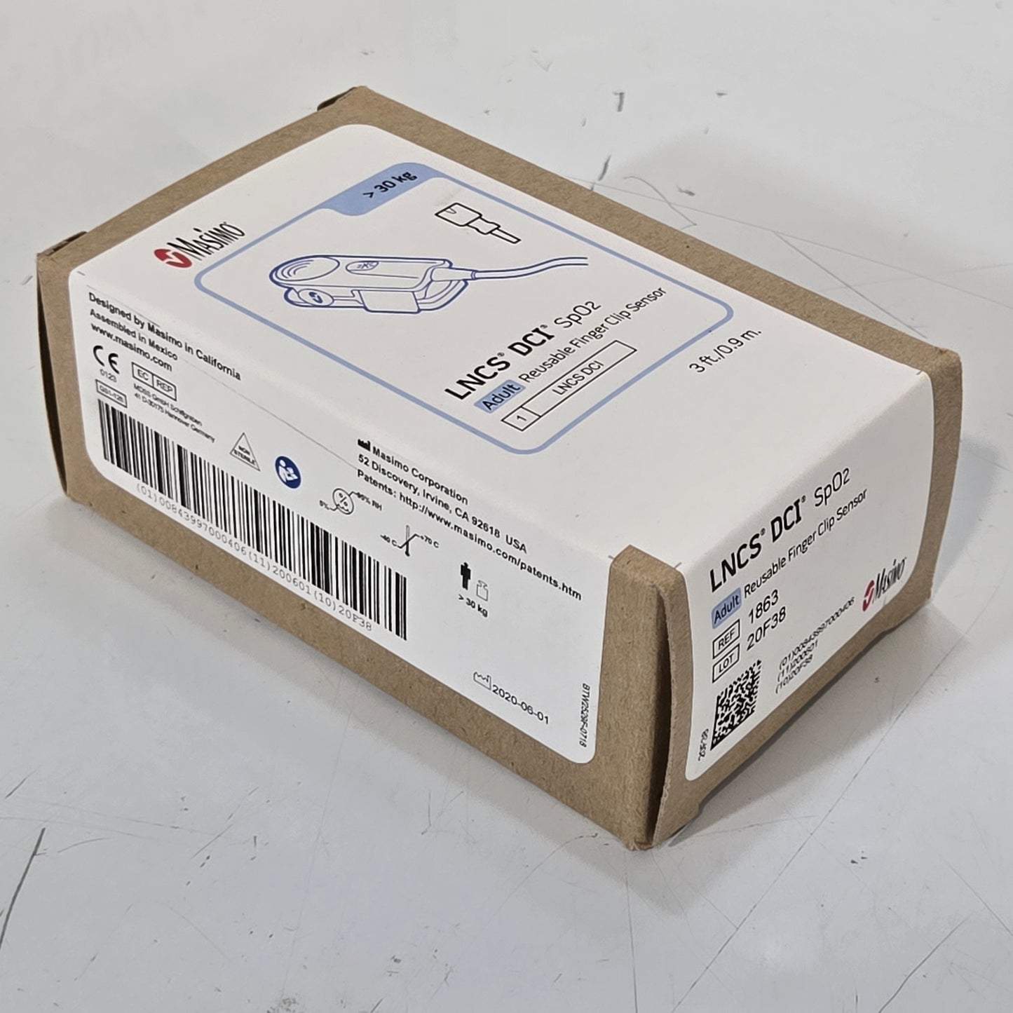 Zoll EMV 731 Ventilator Masimo Finger LNCS DCI MPN 1863