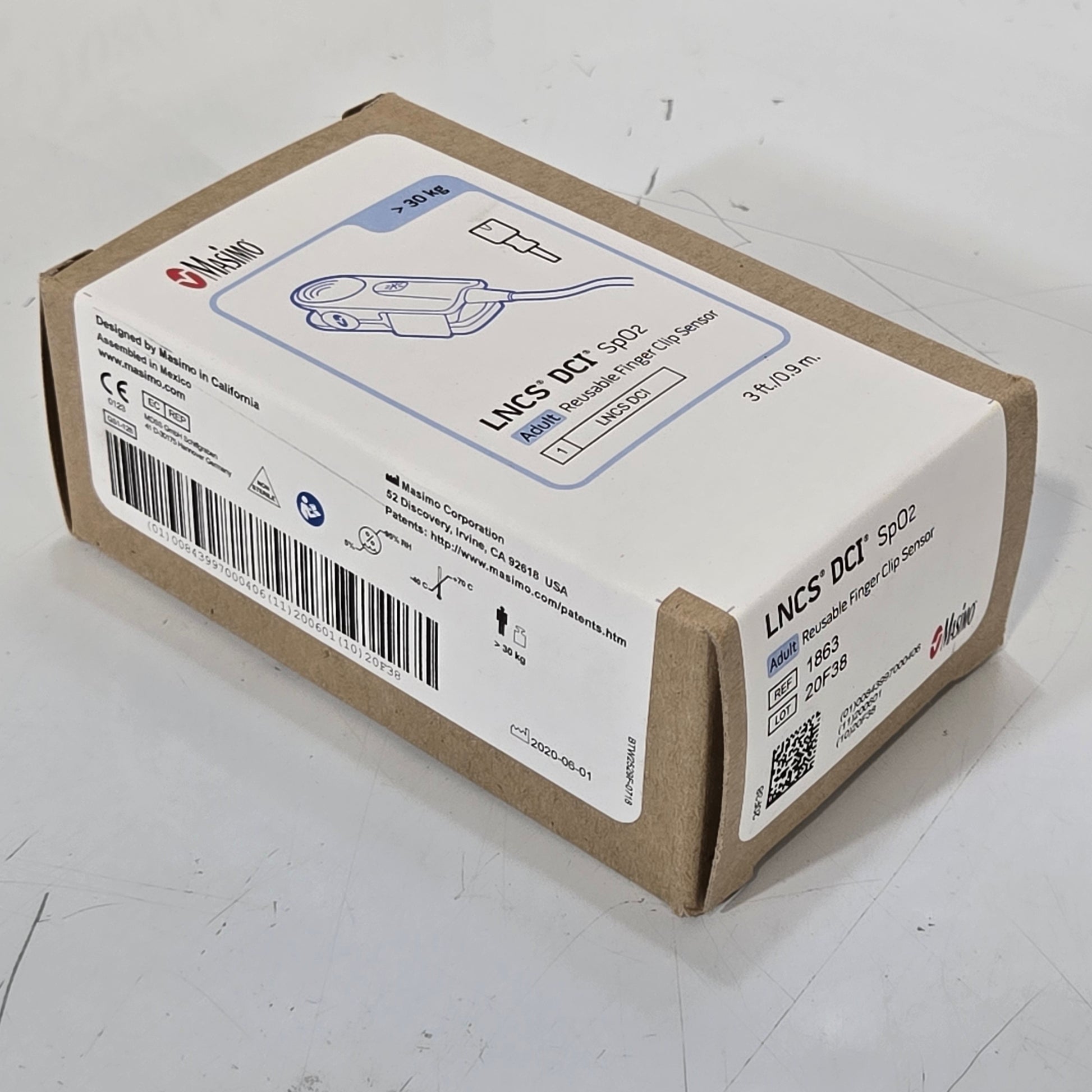 Zoll EMV 731 Ventilator Masimo Finger LNCS DCI MPN 1863