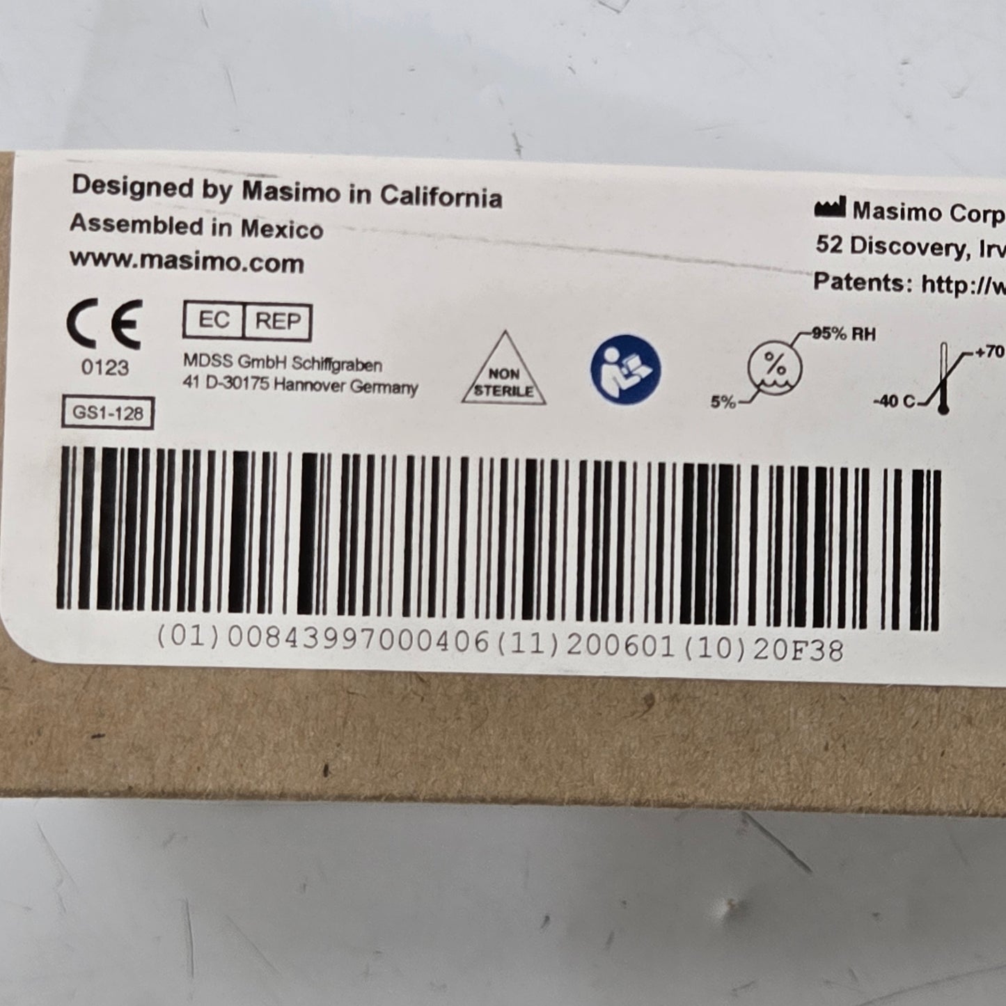 Zoll EMV 731 Ventilator Masimo Finger LNCS DCI MPN 1863 Tag 2