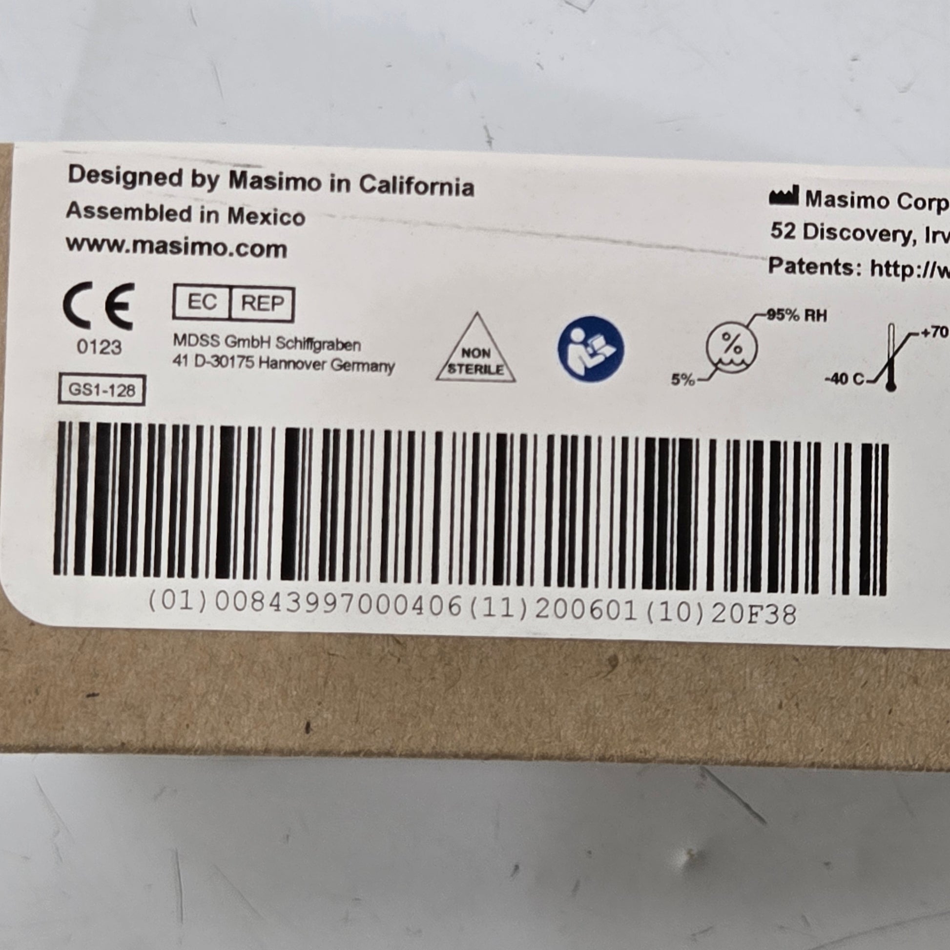 Zoll EMV 731 Ventilator Masimo Finger LNCS DCI MPN 1863 Tag 2