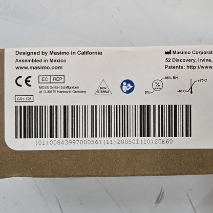 Zoll EMV 731 Ventilator Masimo LNC-04 Cable MPN 2017 Tag 2