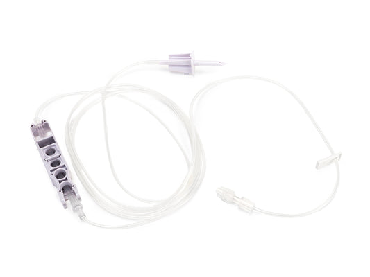 Eitan Medical Sapphire IV Set, Vented/Non-Vented Spike, 114" AP403 - New - MBR Medicals