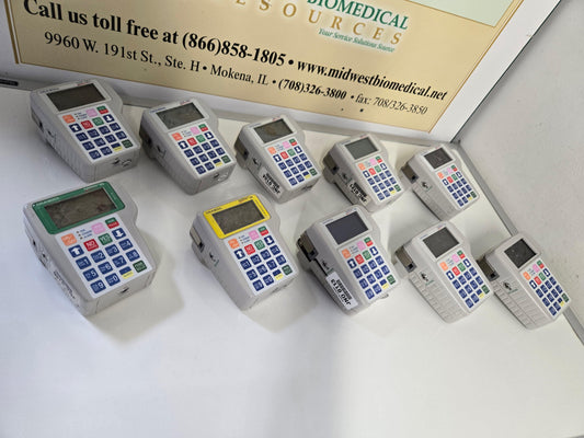 FOR PARTS Lot of 10 Moog Curlin Medical Infusion Pump 92649 - MBR Medicals