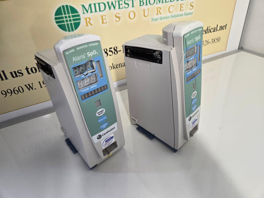 FOR PARTS Lot of 2 CareFusion Cardinal Health Alaris Nellcor OxiMax Oximetry SpO2 Module 8210 10406193 - MBR Medicals