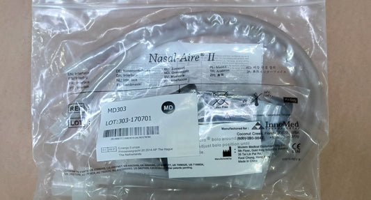 Innomed Nasal Aire II Medium CPAP Mask & Headgear MD303 - New - MBR Medicals