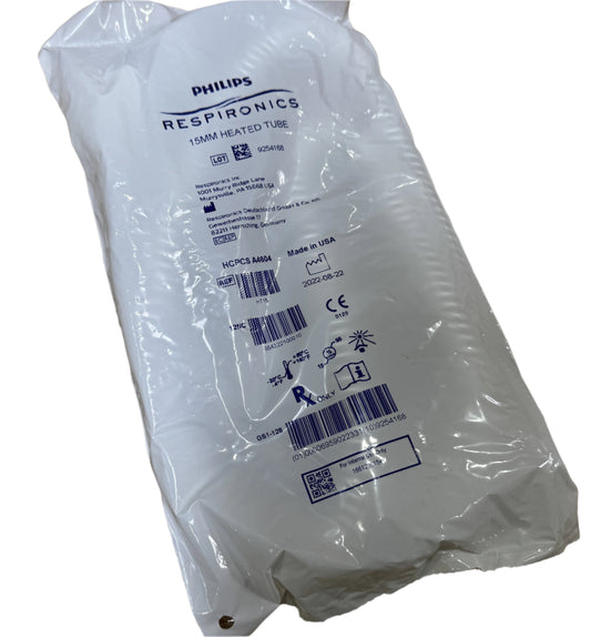 Lot of Philips Respironics 15MM Heated Tube MPN HT15 UPC 00606959022331 -New - MBR Medicals