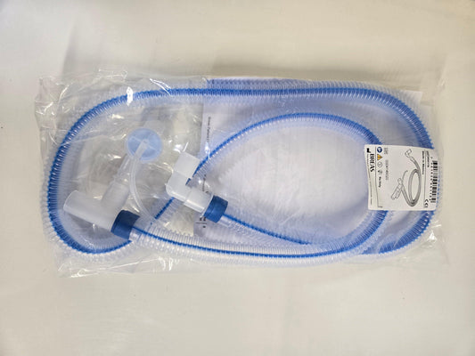 NEW Breas Vivo 50-65 Dual Limp with Active Exhalation Valve Patient Circuit 005118 - MBR Medicals