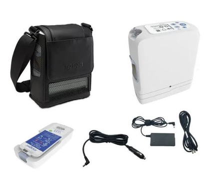 Inogen Rove 6 Portable Travel Oxygen Concentrator System with 16 Cell Extended Battery