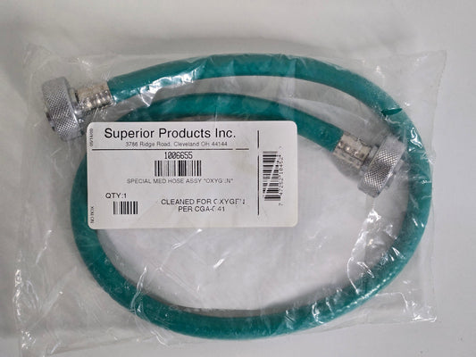 NEW Superior Products Medical O2 Oxygen Hose 1006655 - MBR Medicals