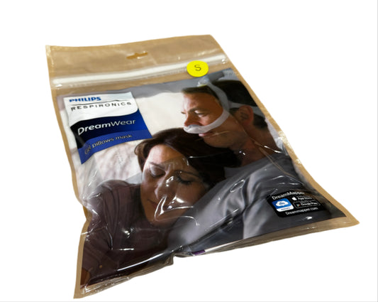 Philips Respironics DreamWear 1125012 Large Frame Small Pillow Cushion Gel Mask Without Headgear -New - MBR Medicals