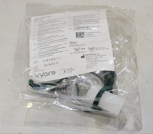 Vyaire AirLife Collar Style Pediatric Tracheostomy Mask 001226 – New - MBR Medicals