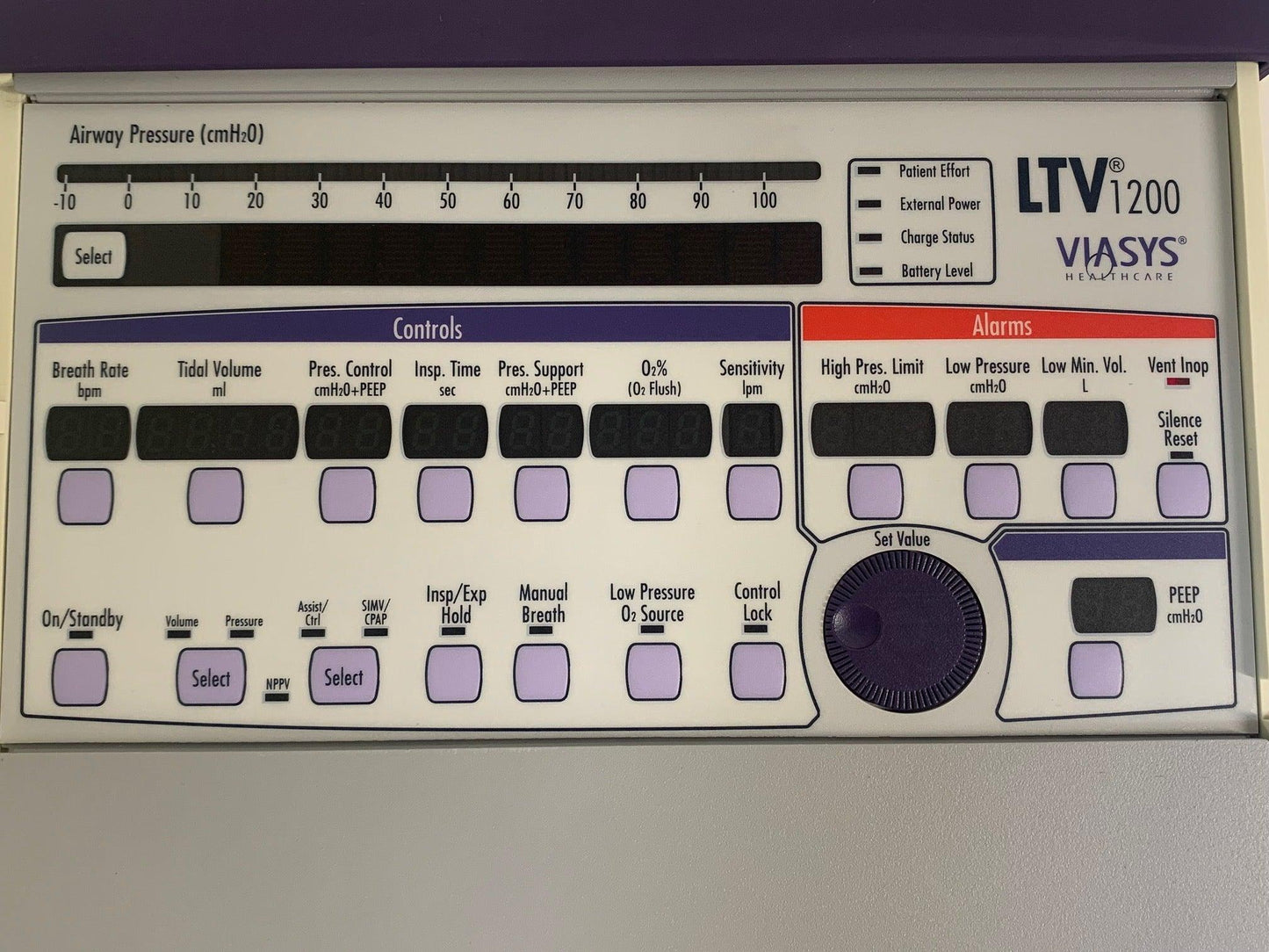 USED CareFusion Viasys LTV 1200 Medical Ventilator 18888-001 with Warranty - MBR Medicals