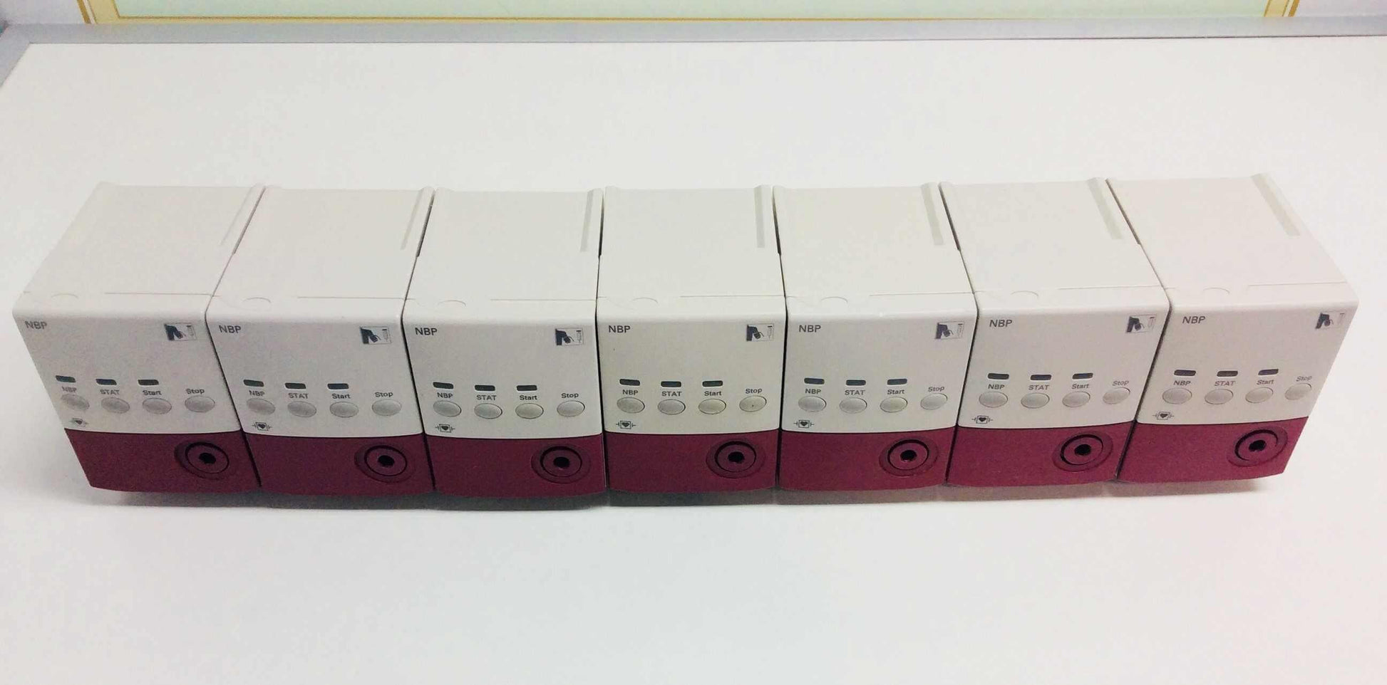 Lot of 7 USED Philips Respironics NBP Module M1008B - MBR Medicals