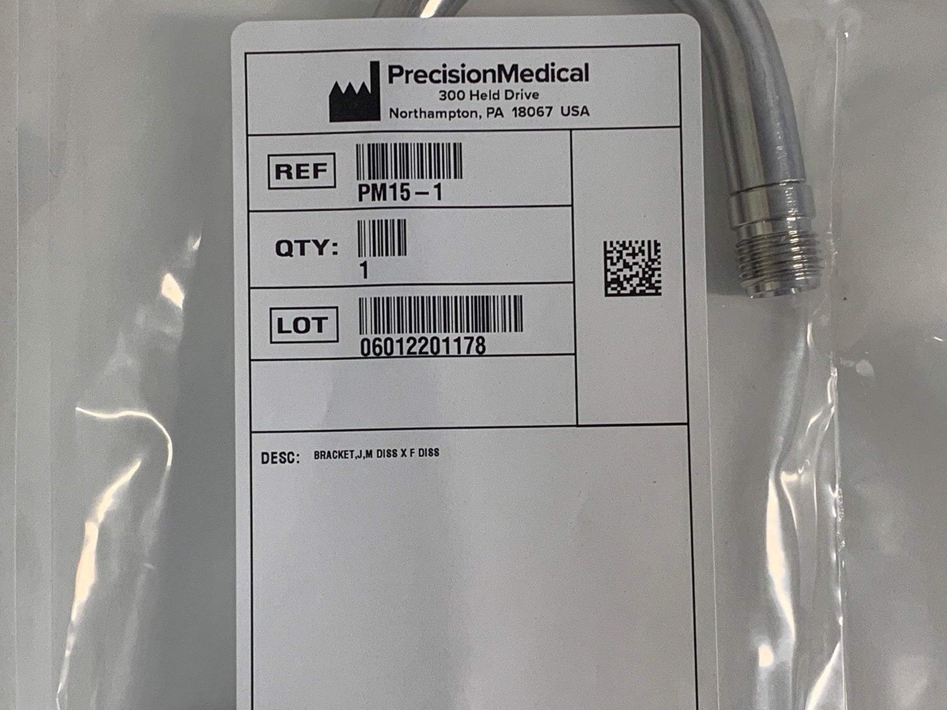 NEW Precision Medical Compressor J Bracket PM15-1 - MBR Medicals