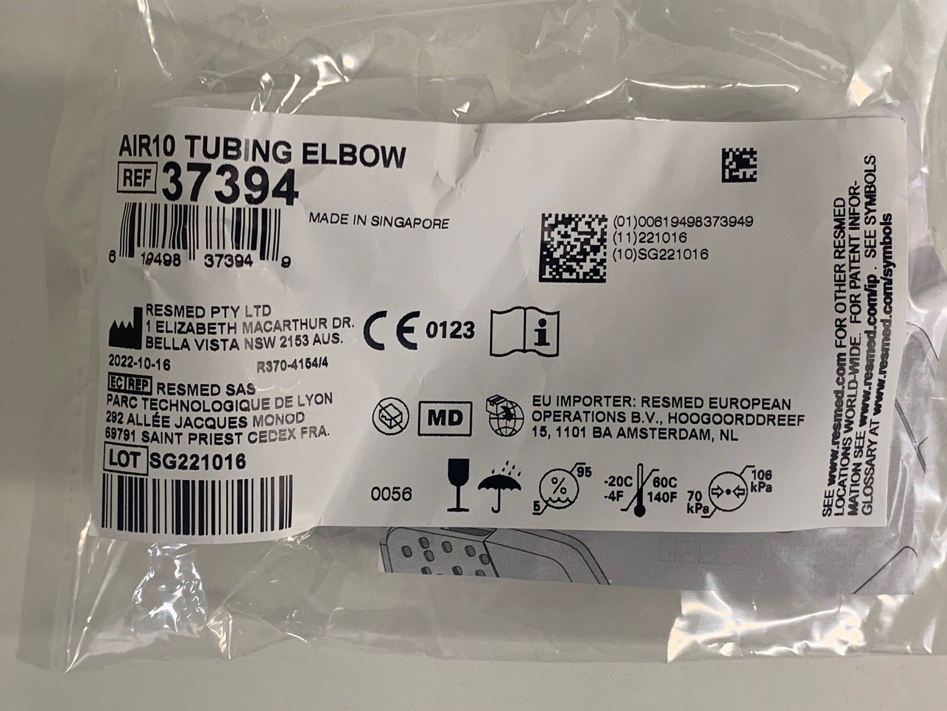 NEW ResMed AirSense 10 AutoSet CPAP Machine Bundle 37382