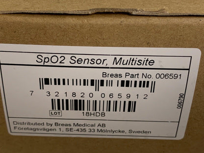New Breas SpO2 Masimo 2258 Multi-site Reusable Sensor for Vivo 65 006591 - MBR Medicals