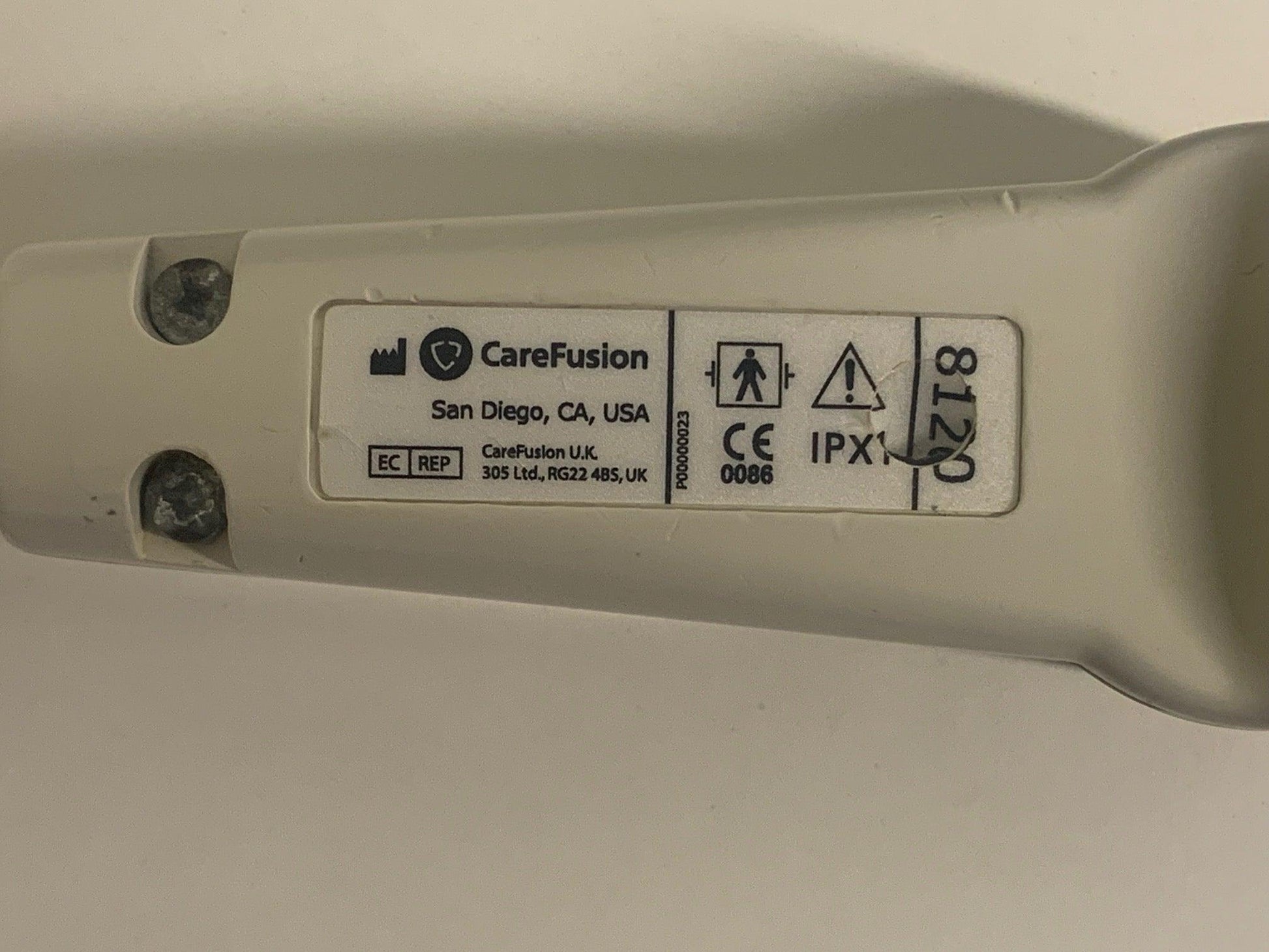 USED CareFusion Alaris 8120 PCA Bolus Cable Patient Handset BH8120 - MBR Medicals