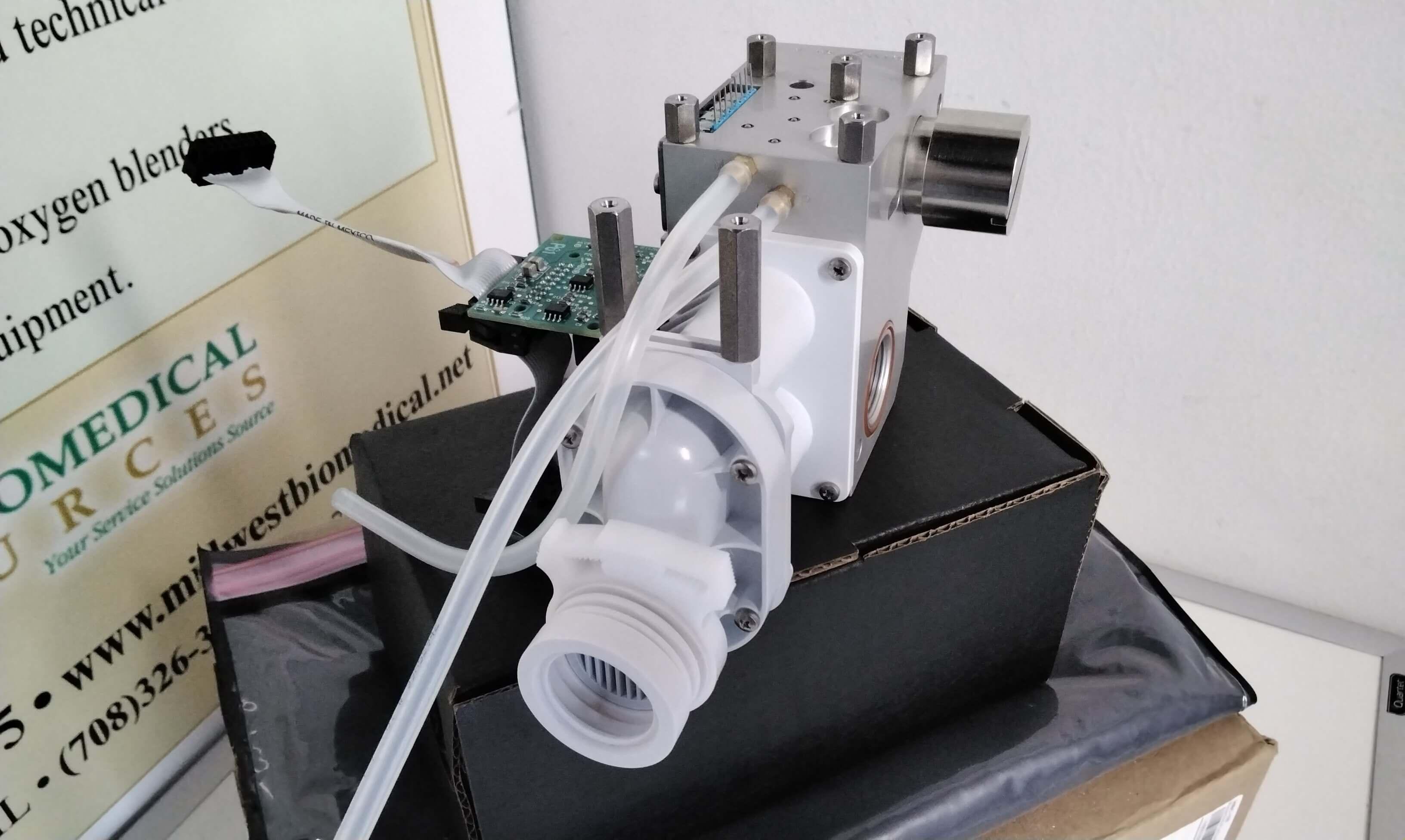 USED Philips Respironics Replacement Air and Oxygen Flow Sensor Assembly