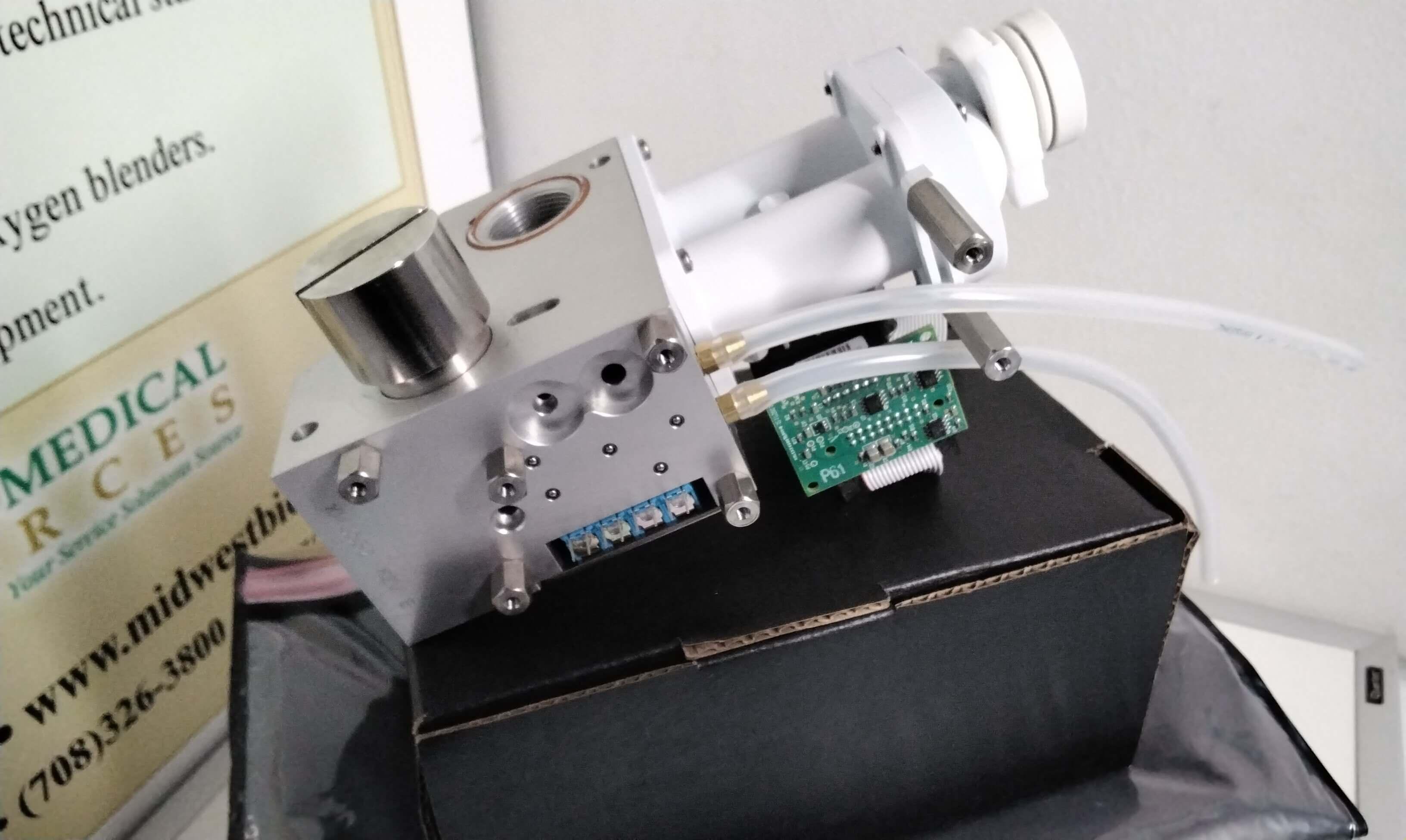 USED Philips Respironics Replacement Air and Oxygen Flow Sensor Assembly