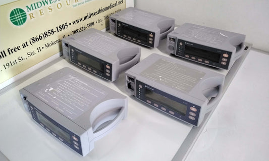 For Parts Lot of 5 Nellcor OxiMax Pulse Oximeter N-600x - MBR Medicals