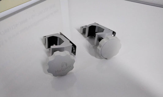 Lot of 2 USED Hospira Plum A+ Pole Clamp 8912 with Free Shipping and Warranty - MBR Medicals
