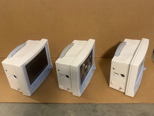 Lot of 3 Datascope Passport 2 Patient Monitor For parts or not working - MBR Medicals