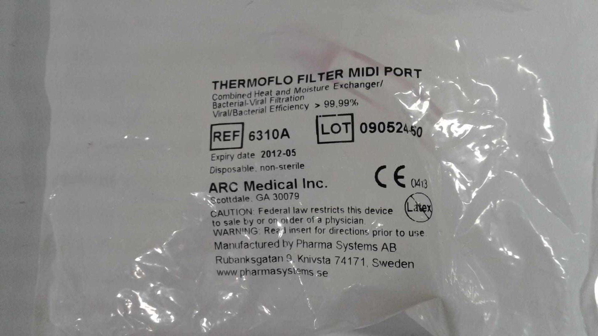 NEW ARC Medical Inc ThermoFlo Filter Midi EcoPak 6310A - MBR Medicals