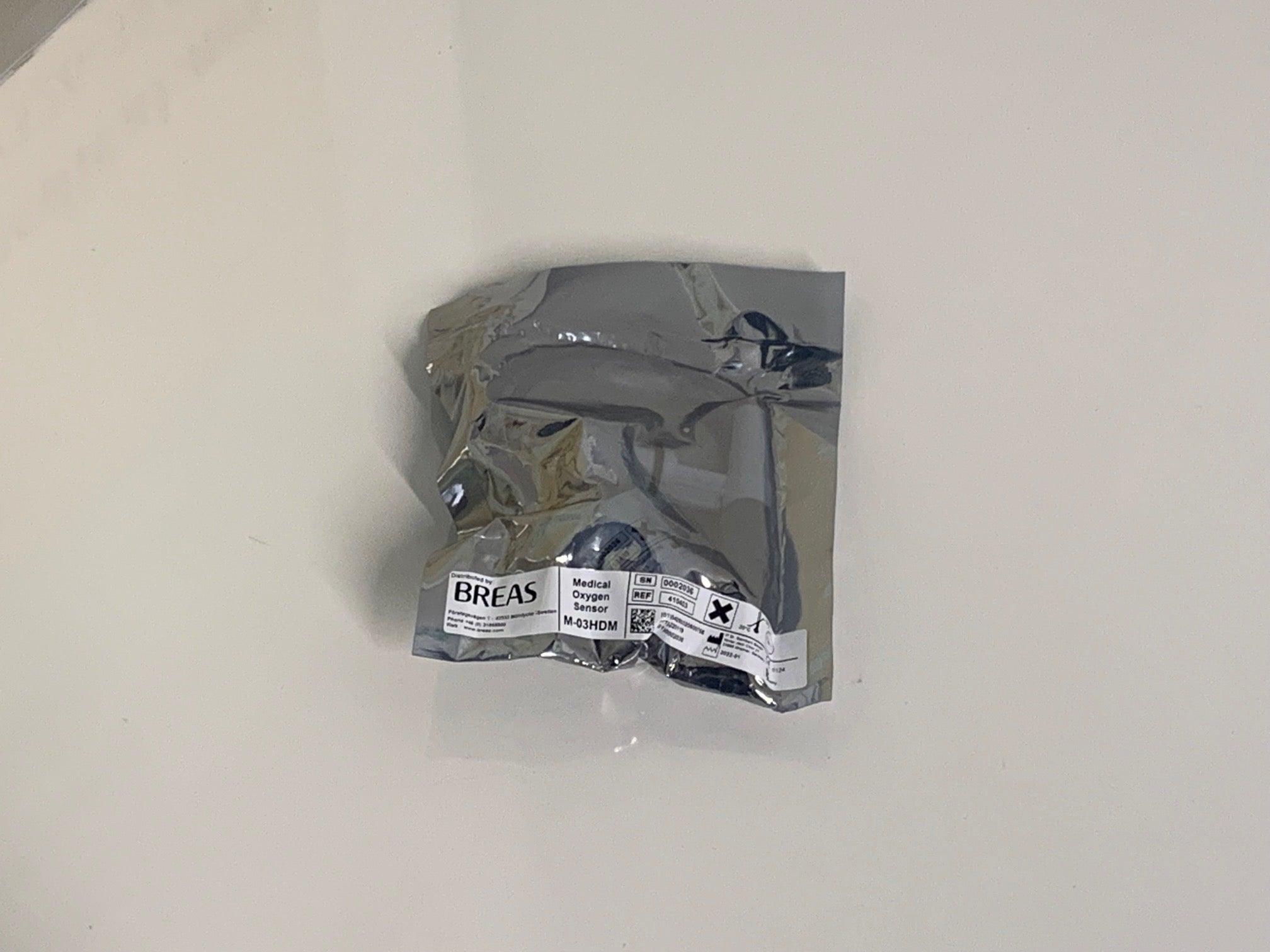 NEW Breas FiO2 Oxygen Sensor with Cable for Breas Vivo 55 Vivo 65 006347