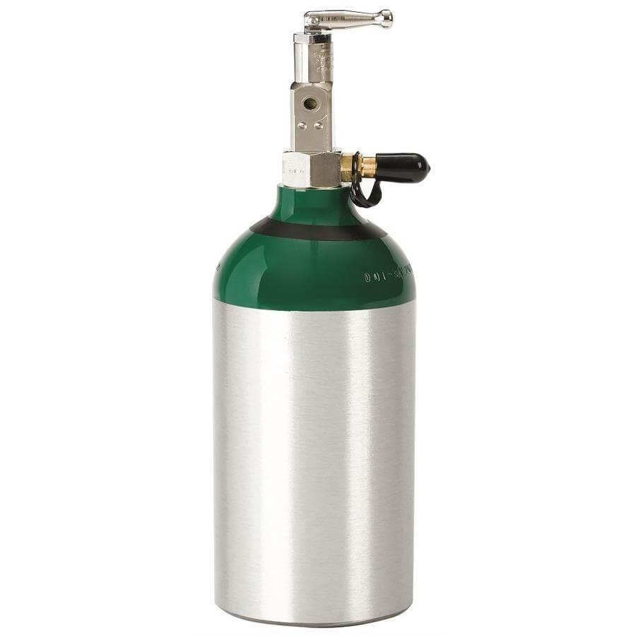 NEW Invacare HomeFill ML9 Post Valve Oxygen Cylinder Tank HF2POST9 with Free Shipping and Warranty - MBR Medicals