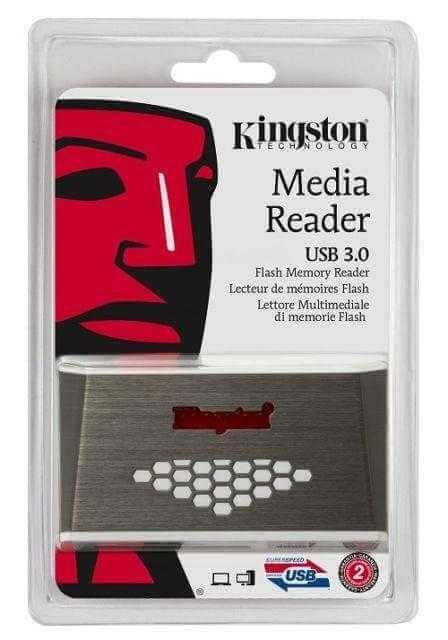 NEW Kingston Breas High-Speed Media CF Memory Card Reader with Warranty FREE Shipping - MBR Medicals
