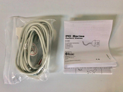 NEW Masimo LNOP PC Series 12 FT Patient Cable 1006 Warranty FREE Shipping - MBR Medicals