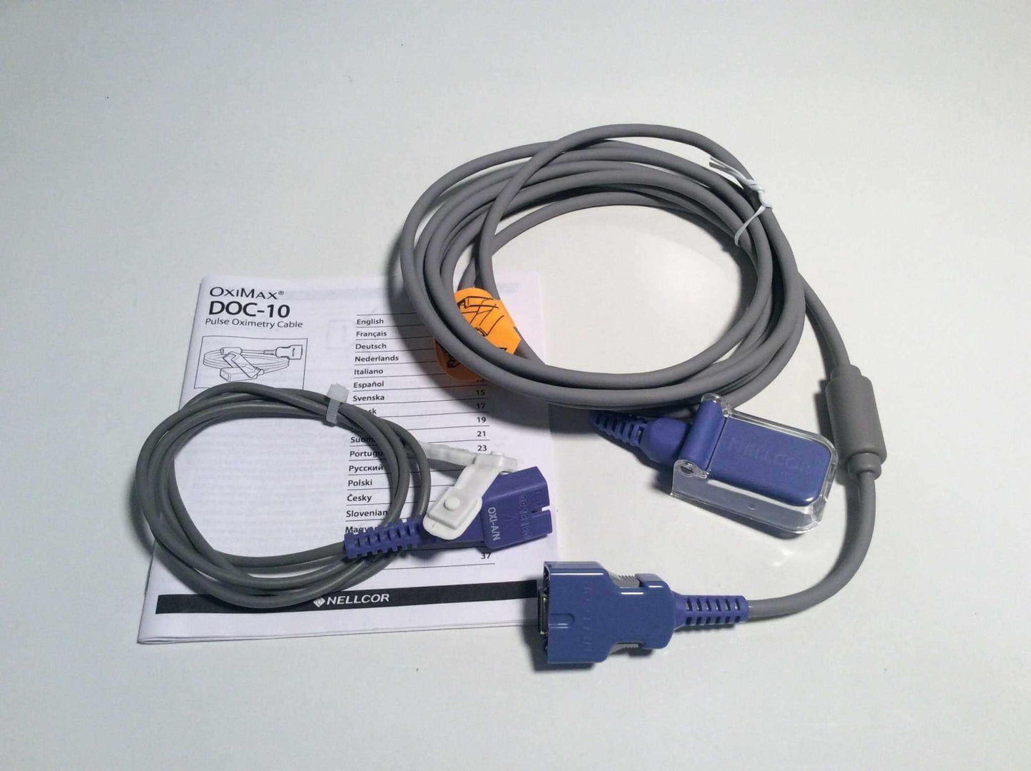 New Nellcor Patient Pulse Oximetry Cable DOC10 - MBR Medicals