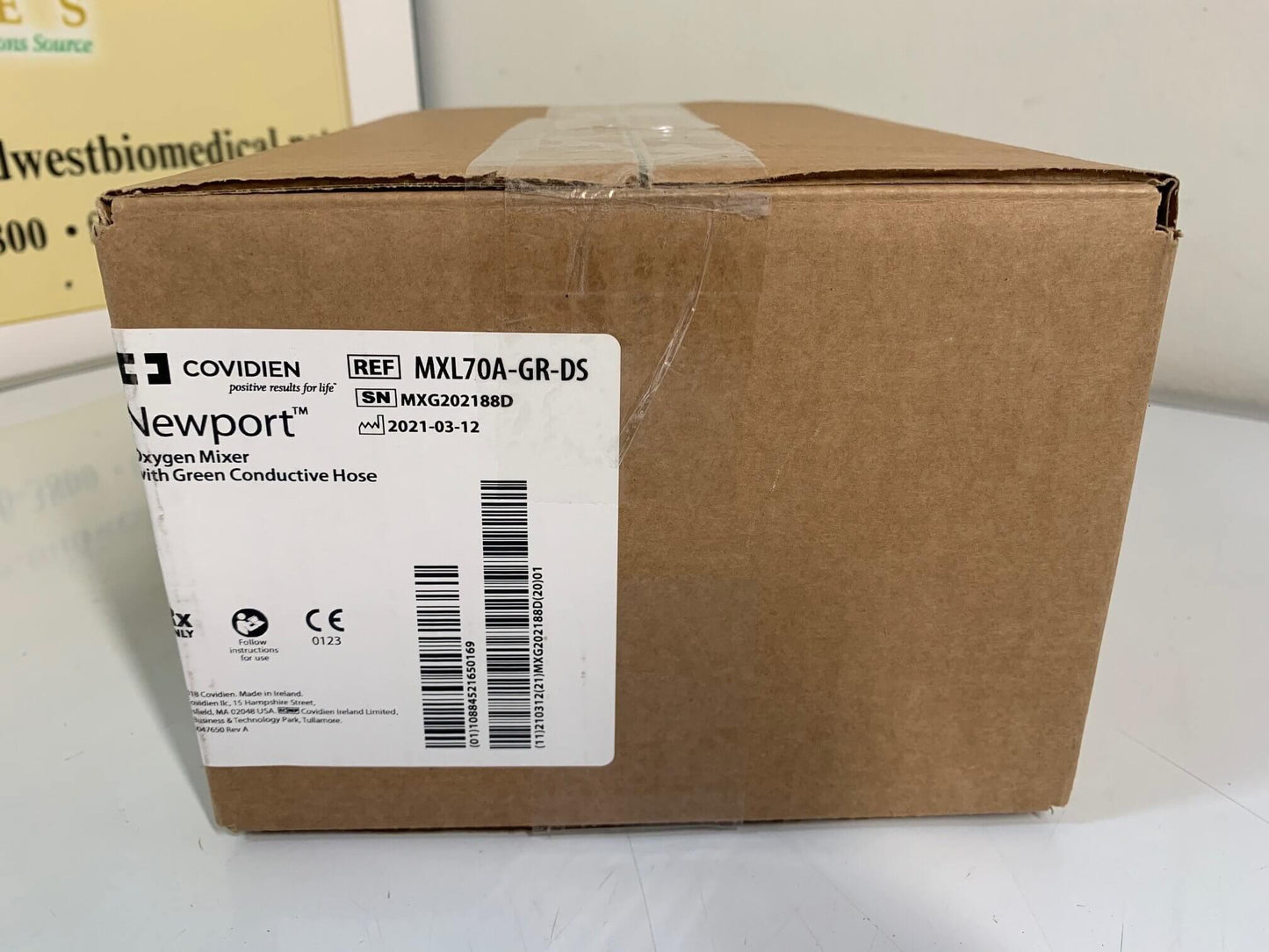 NEW Newport HT70 Ventilator Oxygen Mixer/Blender with Warranty & FREE Shipping - MBR Medicals